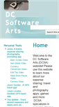 Mobile Screenshot of dcsoftwarearts.com